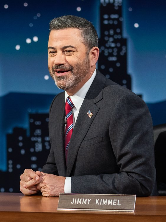 Jimmy Kimmel smiling at public event September 2025 before ABC show return